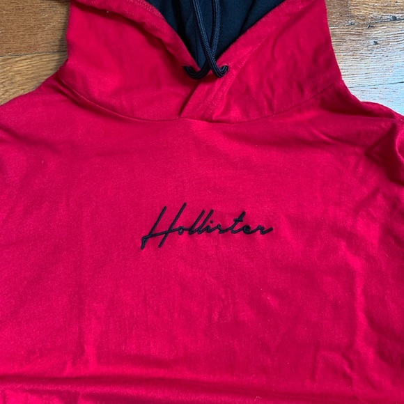 Hollister Lightweight Hoodie Long Sleeve T-shirt - Picture 6 of 10